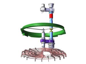 Stapel geformte Modelle